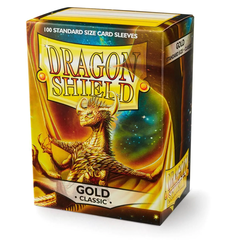 Dragon Shield - Золотые протекторы 100 штук