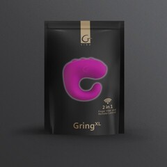Gvibe Gring XL - Вибрирующее кольцо на палец 2 в 1, 5х3.7 см