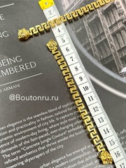 Декоративный элемент Верc. золотистый  12 см