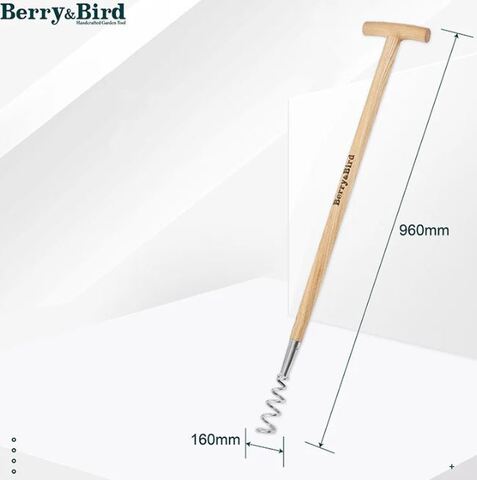 Корнеудалитель штопор с длинной ручкой Berry&Bird