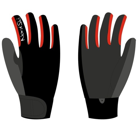 Перчатки Nordski Racing Black-Red WS