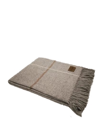 Плед 130x180 Somma Falkland 011 grigio-perla