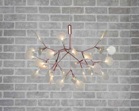 Люстра Heracleum Copper D50