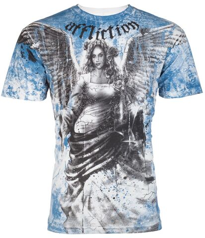 Affliction | Футболка мужская RELEASE Blue A751B перед