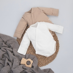 Боди в рубчик с длинным рукавом