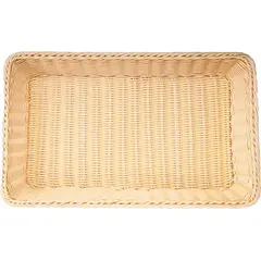 Корзина для хлеба прямоуг. 60х40 см. h=12 см. бежевая MGprof  75320
