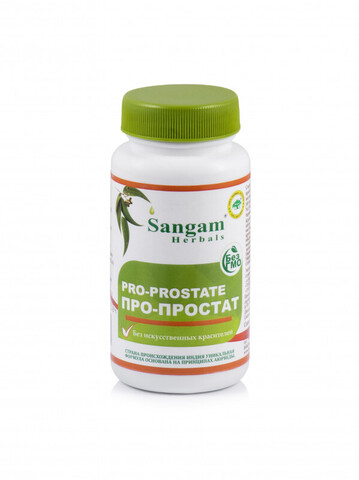 Про-Простат Pro-Prostate, 750 мг, 60 табл Sangam Herbals