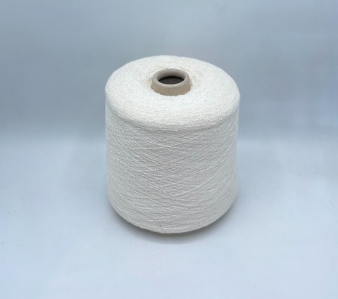 Pool filati (пр.Италия),art-EVA 1550м/100гр, 80% Хлопок, 20% Полиамид, цвет-Белый(201/93). арт-32999
