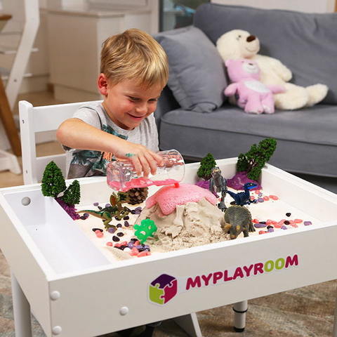 Световая песочница MYPLAYROOM™ с открытым пеналом/короткая 8
