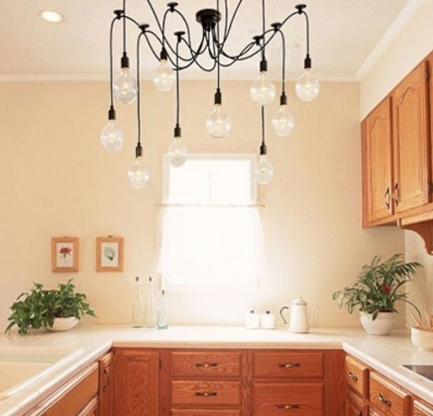 Люстра Edison Spider Chandelier