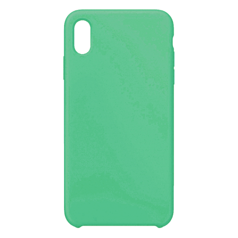 Силиконовый чехол Silicon Case WS для iPhone XR (Зеленый)