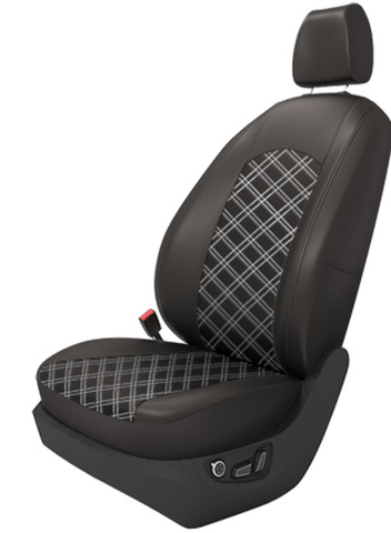 Авточехлы правый руль на 2 ряда (на заказ)