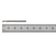 Бор-фреза твердосплавная D(KUD) 6,0x5,0x33x3мм HM H-Tools 116071HT