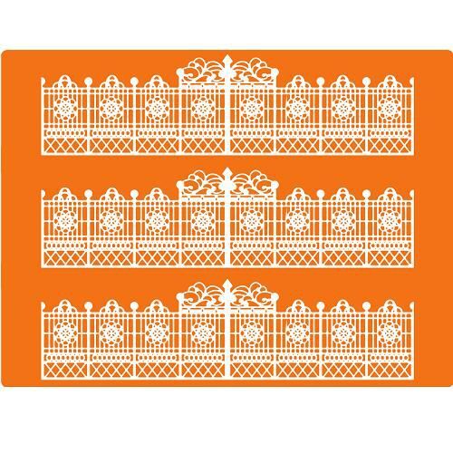 Коврик силиконовый для пасты Sugar Dress 30х40см 40-WD007