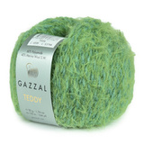 Пряжа Gazzal Teddy 6599 аспарагус