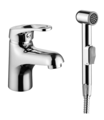 Смеситель для умывальника и биде монолитный LEMARK OMEGA – LM3116C