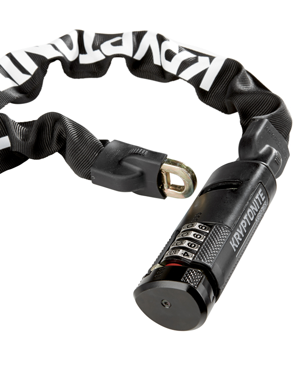 Kryptonite Keeper 712 Combination Integrated Chain 7mm x 120cm