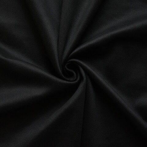 Искусственная замша, двухсторонняя, Soft, цвет: черный