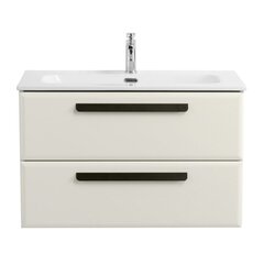 Cezares ECO-CER-N-800-2C-SO-AS-P ECO-CER-N База под раковину подвесная с двумя выкатными ящиками, Альпака Брашированная, 800x457x500 фото