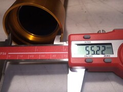 Внешний стакан пера вилки для Yamaha MT01 2009-2014 г.в. золотой