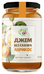 Джем Абрикос / 350 г / без сахара / IT'S YOURS