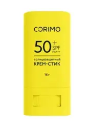 Corimo Солнцезащитный Крем-стик Увлажняющий SPF 50+ с гиалуроновой кислотой 16г (Ю. Корея)