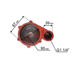 Корпус насоса водяного QUATTRO ELEMENTI Sewage 300F Ci (910-140-121)