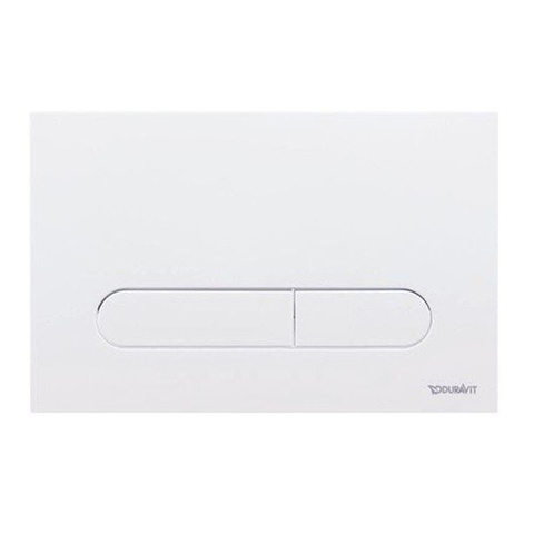 Duravit WD5009011000/WF5100011010 Клавиша смыва, Duravit, DuraSystem, для унитаза, шгв 230*6,5*150,5, цвет-белый