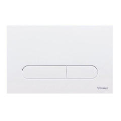 Duravit WD5009011000/WF5100011010 Клавиша смыва, Duravit, DuraSystem, для унитаза, шгв 230*6,5*150,5, цвет-белый фото