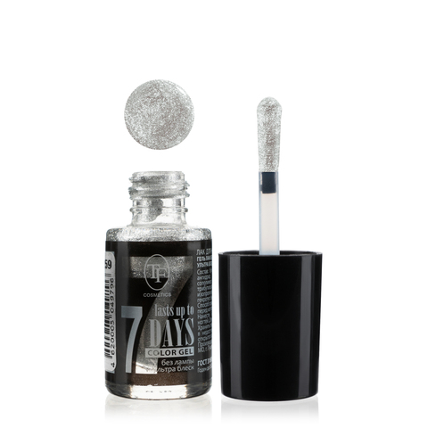 TF Лак для ногтей COLOR GEL  тон 259  Silver/Серебро  8мл