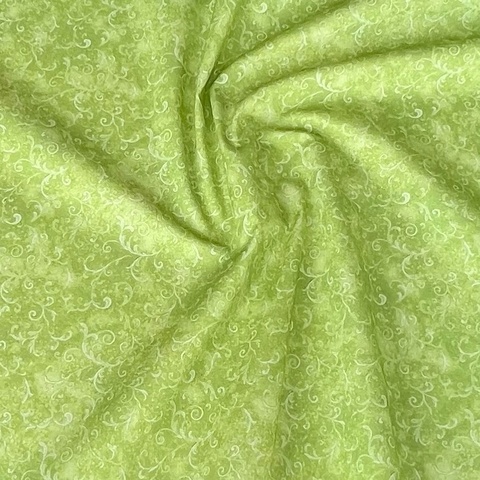 В ПУТИ, ВИТИЕВАТЫЙ УЗОР, ФИСТАШКОВЫЙ - 100% ХЛОПОК