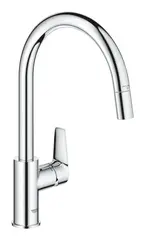 Сместель для мойки GROHE BauEdge однорычажный 1/2″, DN 15, хром (30536000)
