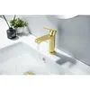 Aquatek AQ1710BG AQ1710BG ЛУГАНО смеситель для раковины 106 без донного клапана, шлиф. золото