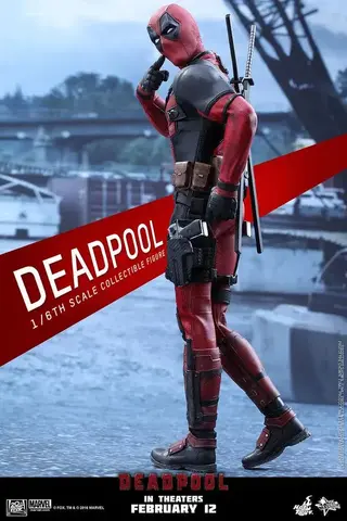 Фигурка Дэдпул масштаб 1/6 Hot Toys