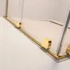Radaway 10106438-09-01L Дверь Furo Walk-in Gold 43,8x200 прозрачное 8 мм левая 1/2 золото