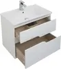Aquanet 212662 Тумба с раковиной Aquanet Модена 75 белый (212662)