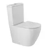 BelBagno BB2141CPR/SC SFERA-R Чаша унитаза безободкового с сиденьем дюропласт soft close P-trap, BB2141CPR/SC