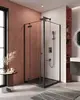 Cezares LINER-A-1-90-C-NERO-L LINER-A-1-90-C-NERO-L Душевой уголок
