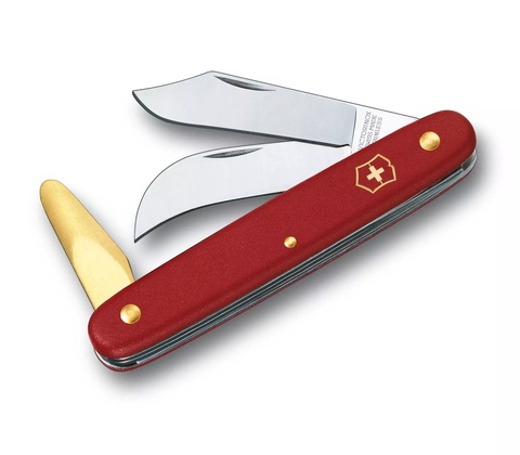 Нож складной садовый Victorinox, 110mm, Red (3.9116)