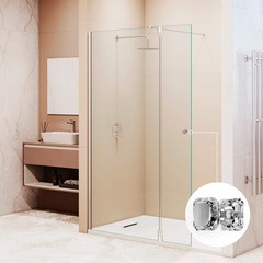 RGW 351005413-11 Душевая перегородка 110*30*195 RGW WA-054 (WA-010 + Z-072) Хром/Прозрачное/8 мм фото