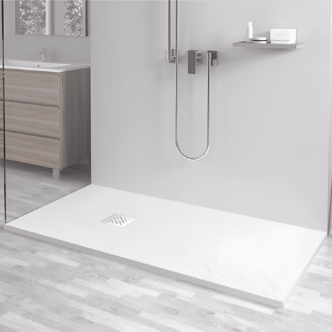 RGW 14152812-01-11 Душевой поддон 80*120*2,5 STONE TRAY Белый/Прямоуг ? 90 мм Каменный