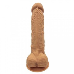 Реалистичный фаллоимитатор SILEXD Model 1 (20,5 см) бежевый