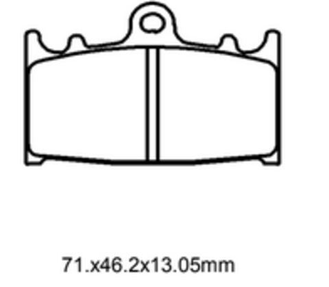 Колодки  G-brake   GM-03053S