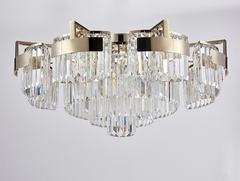 Потолочная люстра Newport VIOLETTA 4356+6/PL gold, М0062725