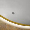 Зеркало c подсветкой ART&MAX Sanremo AM-San-770-DS-F-Gold