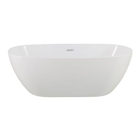 Акриловая ванна ART&MAX AM-605-1700-790 отдельностоящая со сливом-переливом (донный клапан клик-клак, сифон, гидрозатвор в комплекте)