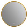 Зеркало c подсветкой ART&MAX Sanremo AM-San-770-DS-F-Gold