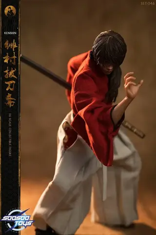 Фигурка Химура Кэнсин масштаб 1/6 Аниме-сериал Rurouni Kenshin SooSooToys