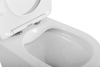 BelBagno BB053CHR/SC FLAY-R Унитаз подвесной безободковый с сиденьем дюропласт soft close, BB053CHR/SC