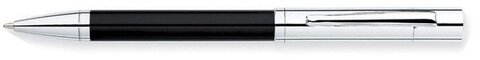 Ручка шариковая Penatia Greenwich Tuxedo Black CT (PN0042-1)